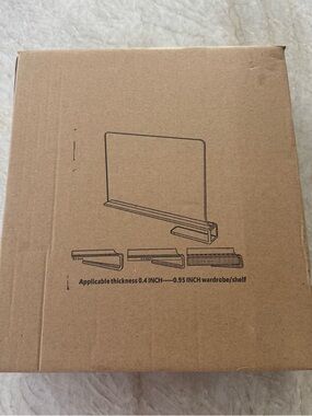 Clear Acrylic Shelf Dividers